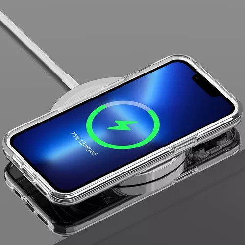 Funda Para Samsung S23 Fe Transparente Anillo Magnetico