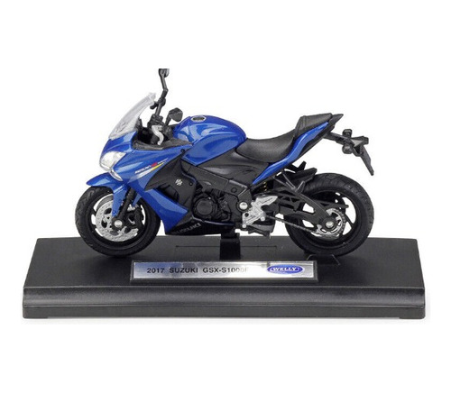 Moto Suzuki Gsx-s10000f Escala 1:18 Welly Original