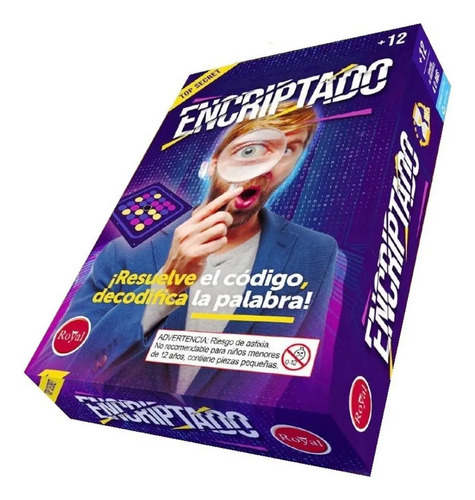 Juego De Caja Royal Encriptado Descifra El Código - El Rey