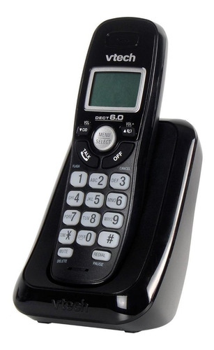 Imagen 2 de 2 de Teléfono inalámbrico VTech CS6114 negro