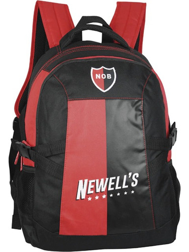 Mochila Futbol Newells 17.5'' Original Escolar Oficial Nob