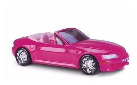 Carrinho Roadster Conversível P/ Boneca Barbie - 46cm - Roma
