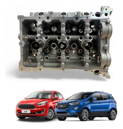 Cabeçote Com Valvulas P/ Ford Ka/ecosp Dragon 1.5 12v 3 Cil