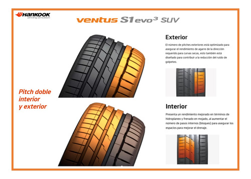 Pack 2 Neumáticos Hankook 255/50r20 109w Ventus S1 Evo3 Suv