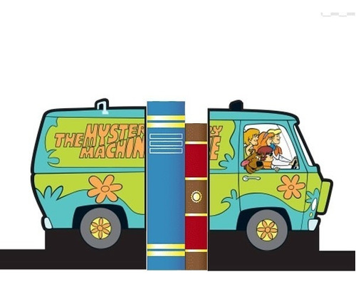 Suporte Bibliocanto Organizador Livros Revistas Scooby Doo