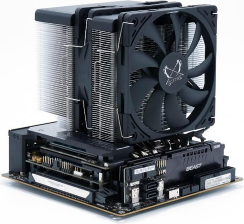 Enfriador De Aire Para Cpu Scythe Fuma 3, Intel Lga1700, Lga