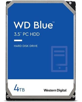Western Digital Blue 4tb 3.5  Sata 5400rpm Internal Hard Vvc