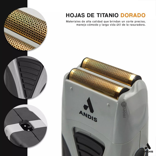 Afeitadora Andis Profoil Shaver Plus Profesional 17255