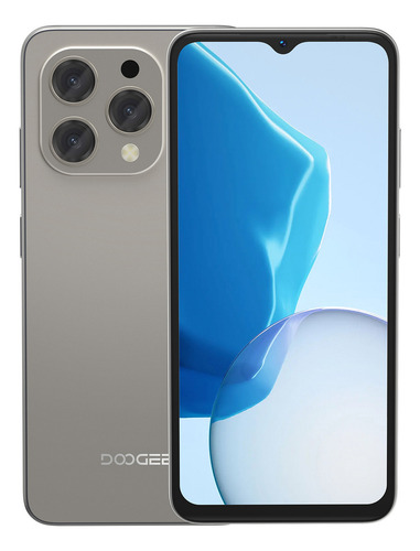 Celular Doogee N55 4gb 128gb Android 14 Robusto Smartphone 6.56 Hd+ Pantalla 90hz Memoria Expandida 1 Tb,natural
