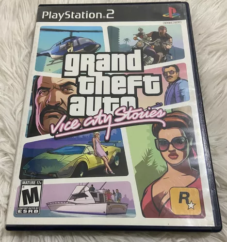 Grand Theft Auto: Liberty City Stories PS2 (Jogo Original GTA