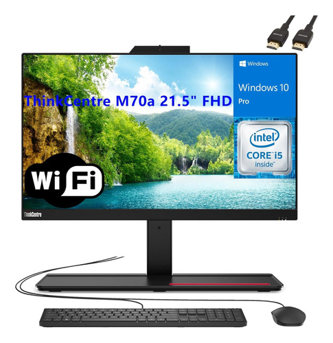 Lenovo Thinkcentre M70a All-in-one I5 21.5  8gb Ra, 256gbsdd