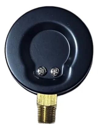 Manómetro Ceni 100bar/psi 63mm 1/4 Npt Inf Gas Aire Agua