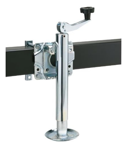 Towpower 74413 Trailer Swivel Mount Jack, Chrome