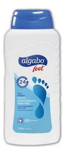 Talco Para Pies Algabo Foot 100g Aroma Mentol