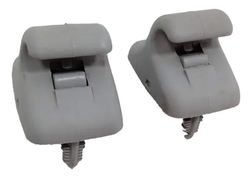 comprar Par Presilha Suporte Quebra Sol Hyundai Hb20 Cinza Original