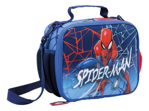 Lunchera Infantil Spiderman Wabro Nene Escolar Jardin