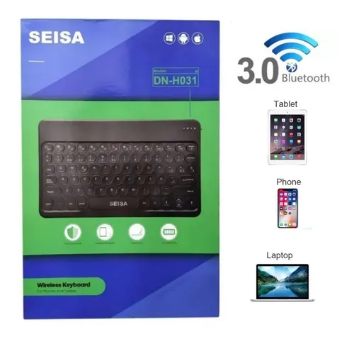 Mini Teclado Inalámbrico Ultra Delgado Bluetooth 3.0 Dn-h031