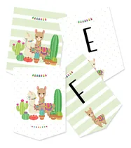 Comprar Kit Imprimible Animalitos Del Norte Llamas Cactus Candy Bar 