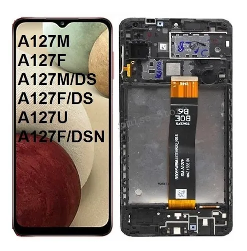 comprar Pantalla Samsung A12 A127m Con Marco New Edition Original