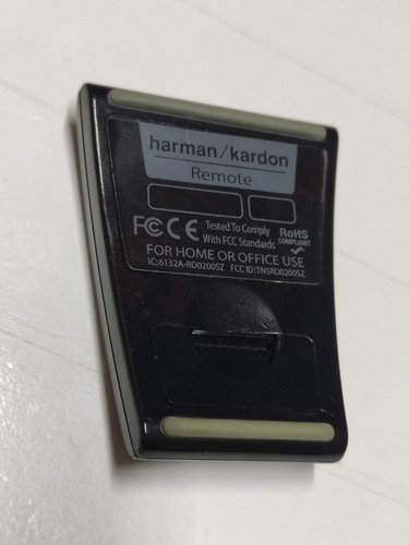 Control Remoto Harman Kardon Original Para Dock Go Play (Usado)