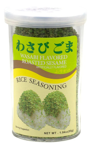 Furikake Wasabi Con Ajonjoli Sazonador De Arroz 50g Jfc