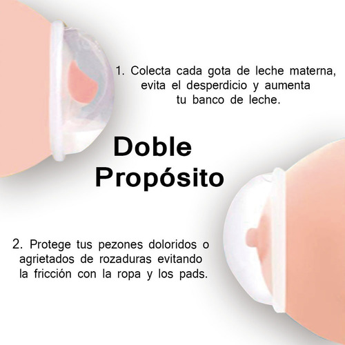 Conchas De Lactancia Materna Protectoras /colectoras 2 Pack