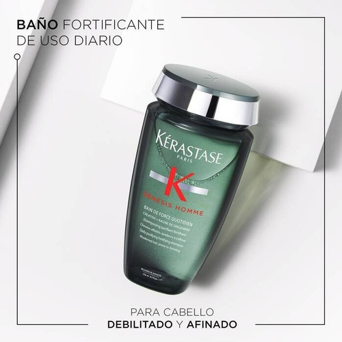 Kit Kerastase Shampoo Anticaida Genesis Homme + Serum 250 Ml