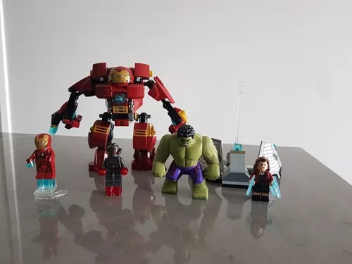Kit Marvel Super Heroes 76241 Armadura Robô De Hulk Lego Quantidade de peças  138