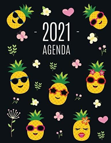 Piña Agenda 2021: Planificador Annual | Enero A Diciembre 20