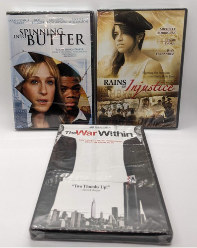 Lot Of 3 - Drama Movies: The War Within/rains Of Injusti Ccq