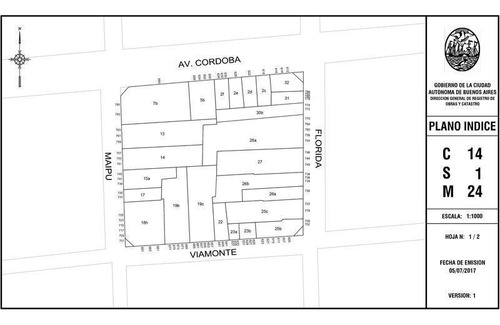 Imagen 11 de 14 de Venta Terreno Retiro - Viamonte Al 600 - Planos Habilitados Para Construcción De Hotel