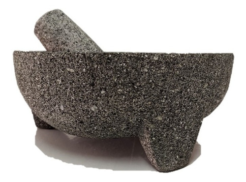 Molcajete Volcánico De 23 Cm Chaparro