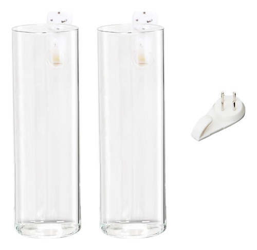 2x Maceta Colgante De Pared De Vidrio Terrarios Maceta De
