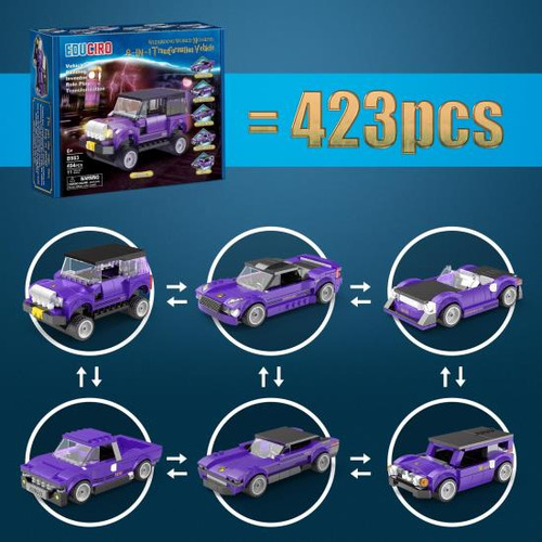 Under The Baubles Educiro Juego De Construcción De Automóvil