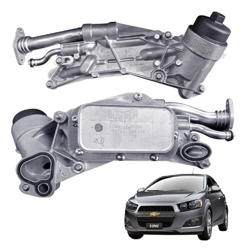 Enfriador Aceite Completo - Chevrolet Sonic 1.4 L - Original