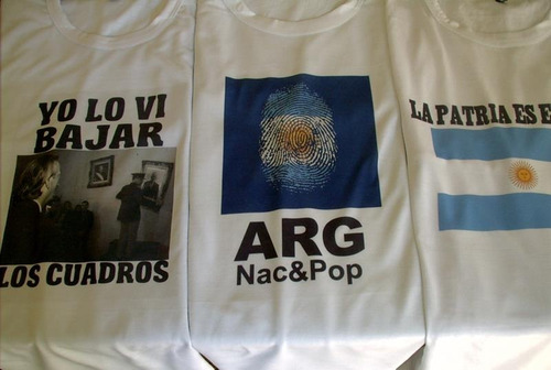 Imagen 4 de 6 de Remera La Patria Es El Otro Argentina Cfk Cristina