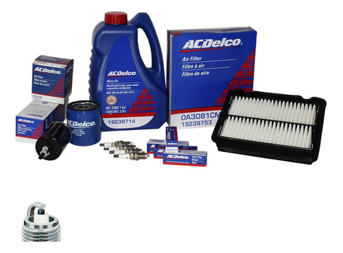 Kit De Afinacion 20w50 Mult Chevrolet Aveo 1.6 2012 Acdelco