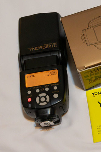 Flash Yongnuo Yn 565 Ex Iii Para Nikon Igual A Nuevo!