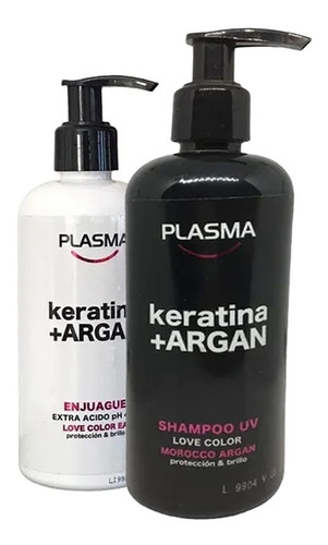 Shampoo + Bálsamo Plasma Love Color Extra Acido 300ml