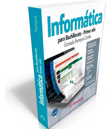 Libro  Técnico Informática - Para Bachillerato - Primer  