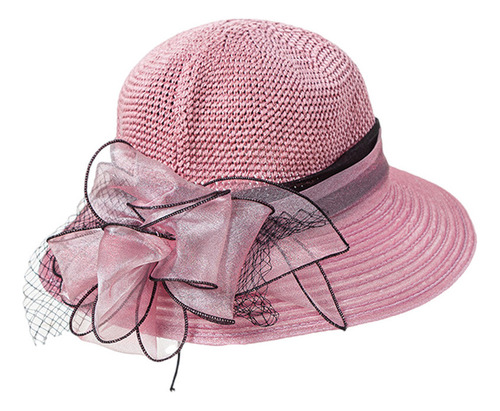 Sombrero De Organza For Mujer (gorra For Bodas, Fiestas De