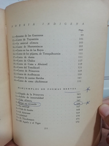 Poesía Indígena (Usado)