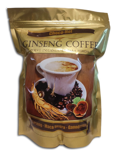 Café Con Ginseng, Maca Y Ganoderma, 20 Sobres