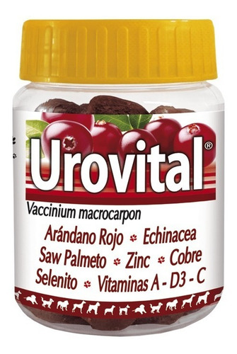 Vita Crunch Urovital Afecciones Urinarias Mascotas X 50