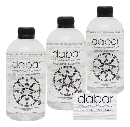 Solucion Frecuencial Dabar Ormus 3 X 500ml Patag. Argentina