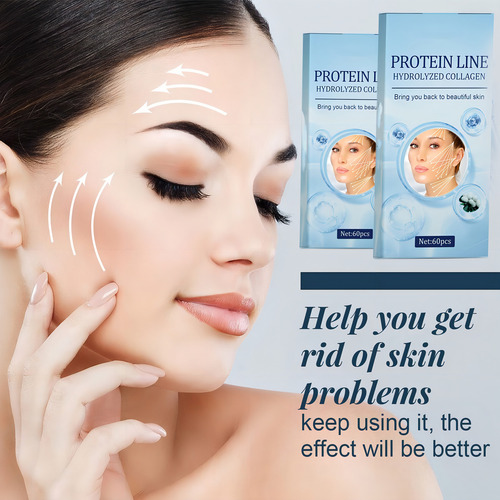 Profirm - Hilo De Proteína Soluble Coreano, Instalift Conjunto De Levantamiento De Hilos De Proteína Coreana, Reduce Las Líneas Finas Hidratan Profundamente La Piel, Hilo De Colágeno Absorbente Para