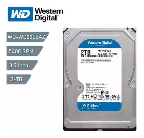 Disco Duro 2tb Wd Blue 3.5 