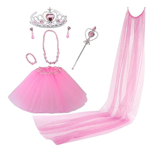 Juego De Bisuteria Princess Party Favor Jewelry Costume Jue