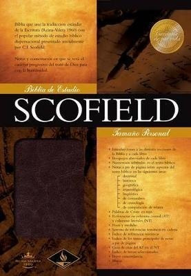 Rvr 1960 Biblia De Estudio Scofield Tamano Personal, Chocola