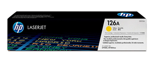 Toner Hp Ce312a (126a) L.j. Cp1025 Yellow 1000pg